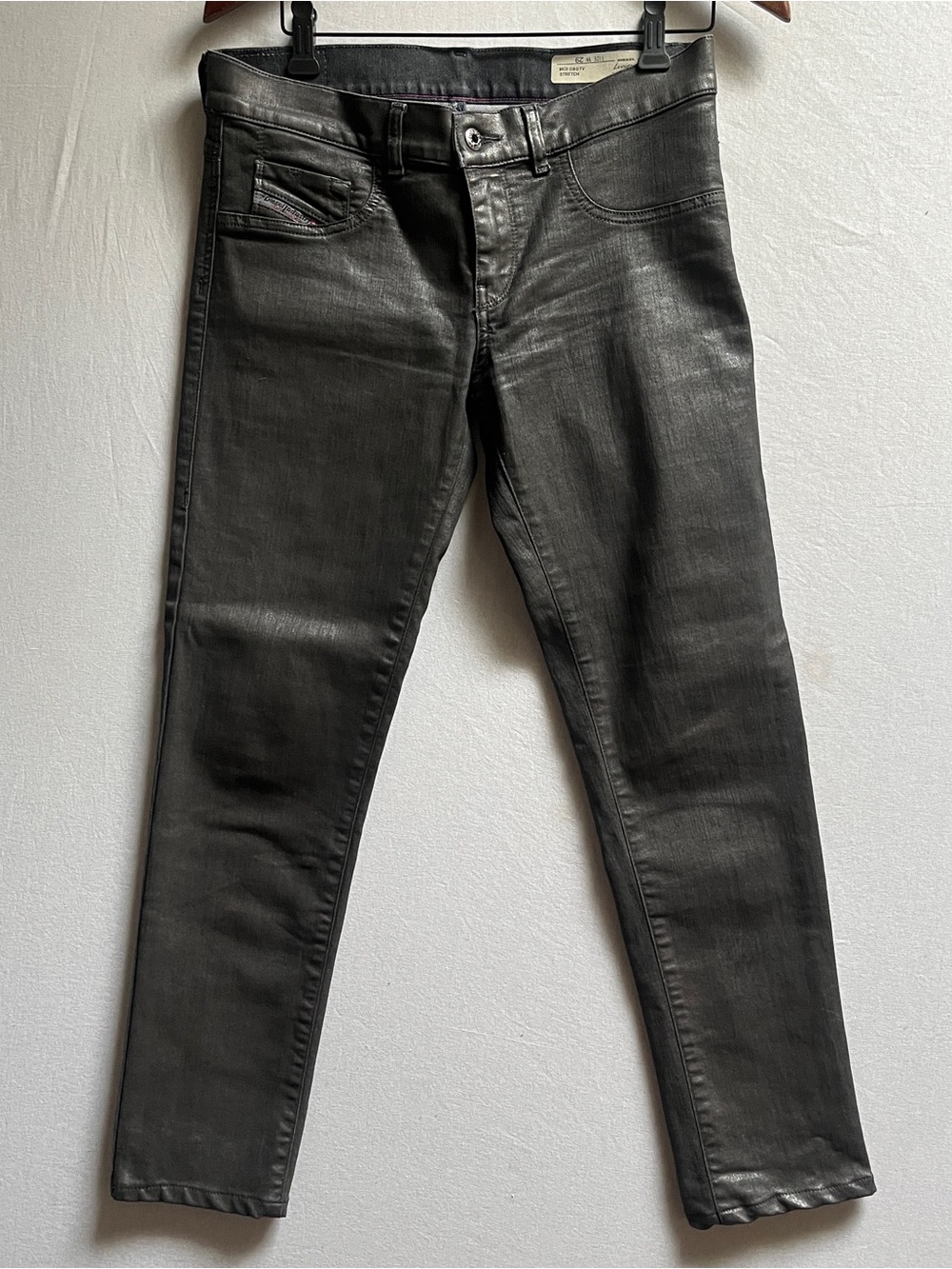 Diesel Super Slim Low Waist Stretch Denim Jegging Size 29